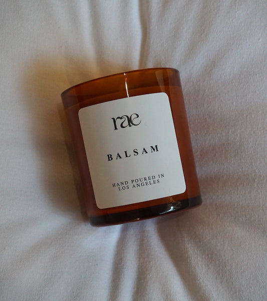 BALSAM CANDLE - FRONT FACING 